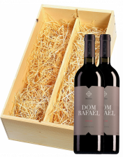 Wijnkist met Herdade do Mouchão Alentejo Dom Rafael Tinto