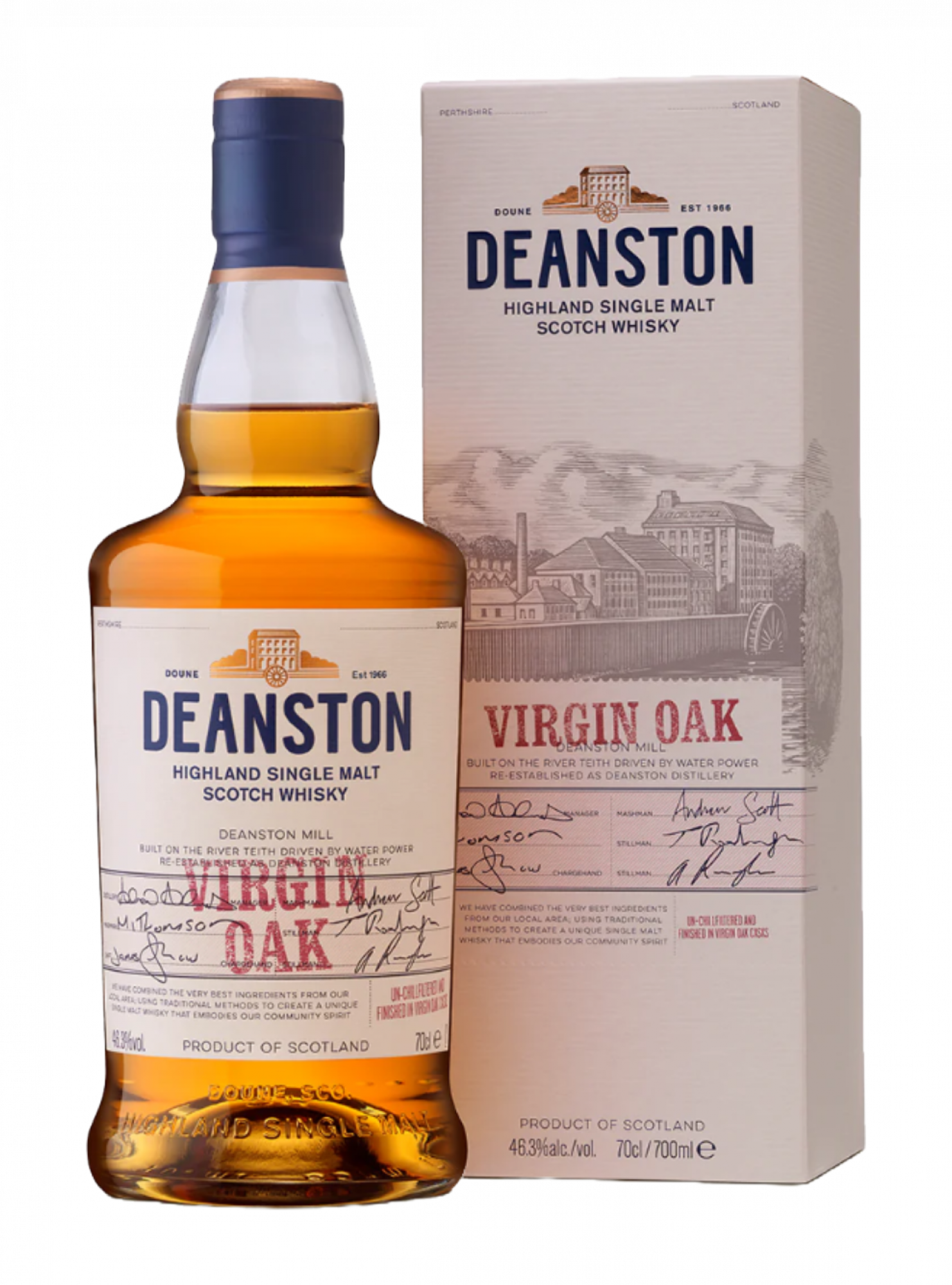 Deanston Virgin Oak 0.7lt. 46.3%